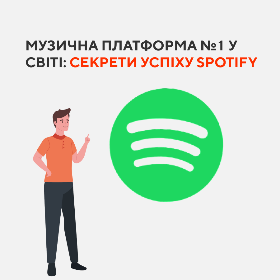 Музична платформа №1 у світі: секрети успіху Spotify